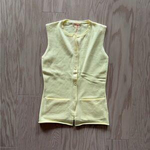 Olivaceous Tank Cardigan